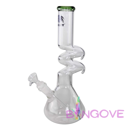 Стъклен бонг - BREIT ZickZa с дифюзер