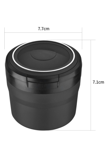 Пепелник за кола Champ High със светеща LED светлина