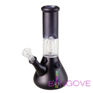 Ice Bong Black - стъклен бонг с перколатор