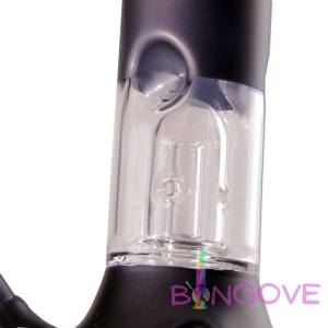 Ice Bong Black - стъклен бонг с перколатор