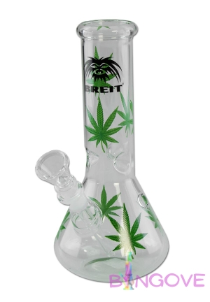 Стъклен бонг - BREIT Leaves Ice Bong