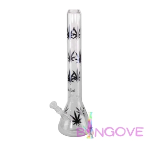 Стъклен бонг - Old School Ice Bong black