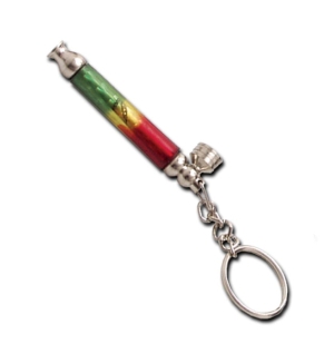 Метална мини лула - ключодържател