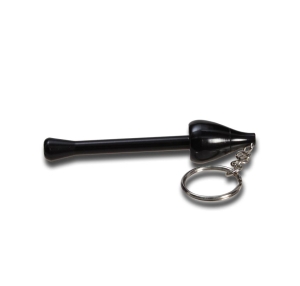 Алуминиева лула от 3 части - черна