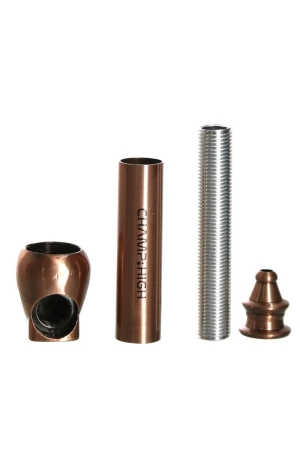 Метална лула череп - CHAMP HIGH 