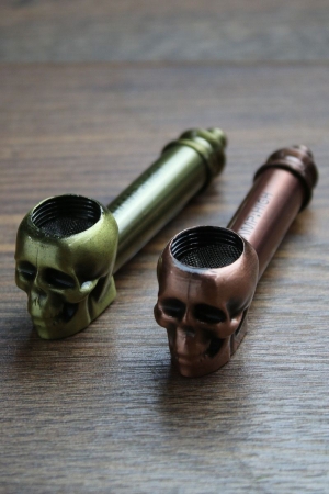 Метална лула череп - CHAMP HIGH 