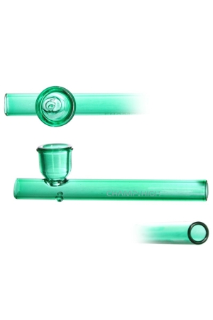 Комплект стъклена лула и грайндер - CHAMP HIGH 