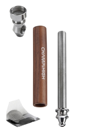 Метална лула с дървена обвивка - CHAMP HIGH 